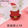 Accesorios europeos y americanos para el cabello de Navidad tarjeta de pelo diy accesorios decoración combinación Hombre Viejo muñeco de nieve materiales de manualidades navideñas