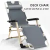Silla para la hora del almuerzo Silla reclinable plegable para la siesta Sentado Reclinado Hogar Respaldo Ocio Exterior Silla plegable portátil Silla de playa