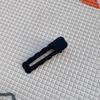 Celebridad de internet ins color caramelo tres degradados pasador rectangular onda hueco clip de pico de pato niña flequillo clip lateral pasador