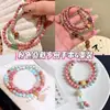 Pulsera multicapa estilo chino, accesorio de muñeca étnico vintage exquisito con cuentas, nuevo para uso en capas primavera-verano de Instagram