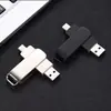 Pen drive USB do fabricante 64GB alta capacidade alta velocidade USB drive 32GB brinde corporativo 8GB para promoção em feira 4GB metal 2GB 1GB