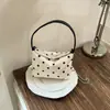Shuai Mijia 2026 Verano Nueva Moda Ligero Elegante Casual Lunares Nicho Simple Hombro Cruzado Bolso de Mano