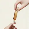 Botellas de Rolo Personalizadas de Alta Gama, Botellas de Esencia para Contorno de Ojos de 10 ml, Botellas Cuadradas de Rolo de 15 ml, Botellas de Esencia Cosmética