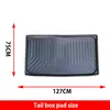 Adequado para 22-25 Hyundai Grand I Tapete de Porta-Malas 0,5kg, Resistente ao Desgaste e à Água, Tapete de Porta-Malas Ecológico de TPE para Uso Interno