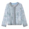 Estilo Novo de Primavera e Outono Jaqueta Curta com Bordado de Miçangas Feminina de Alta Qualidade Estilo Nacional Novo Estilo Chinês Top de Renda com Miçangas N3067