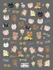 Pegatinas de Uñas Artísticas para Niñas Hermosas Celebridad de Internet Ultra-delgadas Chica Mágica Xiaoxin Calcomanías para Uñas Serie de Dibujos Animados Accesorios para Dedos