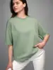 Camiseta Básica Lisa Oversize