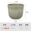 Imitación arcilla lavabo internacional verde plantación piso balcón color terracota maceta de plástico grande maceta de escritorio suministro directo de fábrica