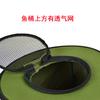 Suministro en stock cubo de pesca tanque de agua plegable cubo portátil para peces vivos con tapa suministros de pesca caja de peces cubo de peces de lona