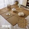 Estera de tatami de estilo japonés para sala de estar, alfombra de ratán de verano, estera de escalada, estera de costura para balcón, dormitorio y habitación