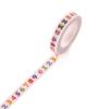 Cinta Washi Estrecha de 8mm Decorativa Papelería Línea Divisoria Cinta para Diario Pegatinas para Planificador