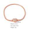 Pulseira Minimalista de Liga Metálica Estilo Corda Pan, Disponível para Vendas Transfronteiriças, Pulseira Geométrica Versátil no Atacado