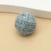 Botões Plásticos Lisos Coloridos com Cobertura de Tecido para Suéteres, Casacos, Trench Coats, Blazers, Malhas Femininas e Camisas