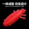 Venta al por mayor Luya Cebo Blando Negro Cebo Falso Flotante Agua Gusano Blando Gusano Trueno 8cm/13G Especial para Black Bass Anzuelo Crankbait Cebo Luya