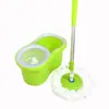 Cubo trapeador de segunda generación con cintura delgada para uso húmedo y seco, varilla de acero inoxidable, mango giratorio para trapeador, trapeador de tela giratorio por presión