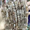8-10mm pedras naturais contas soltas ametista ágata furo reto cascalho acessórios para joias DIY contas amorfas