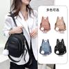 Mochila Feminina Estilo Coreano 2022 Nova Chegada Mochila Pequena All-match Mochila Feminina de Couro Macio Mochila Escolar de Grande Capacidade Bolsa de Viagem para Mulheres