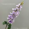 Sensación de una mano delphinium impresión 3D jacinto flor de simulación Nueva Primavera camino de boda chiyidai orquídea violeta