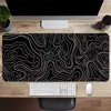 Design de Arte Abstrata Mais Vendido Mouse Pad Grande Fluido para Uso no Escritório, Computador, Laptop e Mesa de Jogos