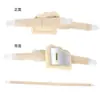 Correa de Fijación para Dedos del Pie Enderezador de Dedo Martillo Soporte de Barra de Aluminio Almohadilla Separadora de Dedos Fijación de Tres Dedos Cubierta Ajustable para Dedos Separador de Dedos