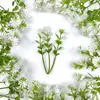 Accesorios de Flores Artificiales Transfronterizos, Plantas Acuáticas de Plástico, Accesorios de Flores y Hierba Simuladas, Flores Artificiales, Césped Falso para Acuario, Accesorios de Plantas Simuladas