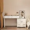 2026 Nuevo Tocador de Madera Maciza Dormitorio Simple Moderno Pequeño Estilo Crema Mesita de Noche Mesa de Maquillaje Tocador Gabinete Integrado
