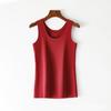 Chaleco de terciopelo alemán sin costuras para mujer, talla grande con terciopelo, camiseta interior casual para otoño e invierno, ropa interior térmica para mujer, suministro de fabricantes