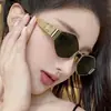 Gafas de Sol Nuevas Retro Diamante Cara Pequeña Americanas Y2K Hip Hop Sombra Cóncava Gafas de Sol para Foto Mujeres 2025