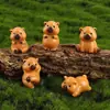 Capibara de Dibujos Animados Capibara Lindo Adornos de Resina para Escritorio Accesorios de Bolsas Ciega de Moda DIY Material de Pegamento de Crema
