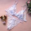 Ropa para Muñeca de Silicona Extra Pequeña Conjunto de Dos Piezas de Ropa Interior Sexy de Tres Puntos con Texto Sexy