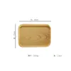 Bandeja Creativa para Uso Doméstico con Imitación de Madera, Bandeja Rectangular para Snacks, Bandeja para Tazas de Té, Bandeja de Plástico para Restaurante, Bandeja para Pasteles al por Mayor