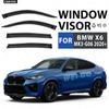 Adequado para bmw x6 escudo de chuva lateral defletor de janela bmw x6 e71 f16 g06 viseira da janela