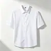 Camisas blancas de comercio exterior transfronterizo para niños, camisas blancas para niños y niñas, uniformes escolares para estudiantes de primaria y secundaria, ropa de actuación, ropa para sesión de fotos