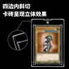 Portatarjetas Magnético Fuerte de 35 Puntos Transparente Yu-Gi-Oh! Magia: el Portatarjetas Magnético Star Card Holder Funda Protectora Carcasa Ranurada Portatarjetas