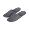 Pantuflas desechables de vellón de coral antideslizantes para casas de huéspedes, hoteles y posadas; Pantuflas de suela gruesa para uso en casa, reuniones y viajes; pantuflas de confort de cuatro niveles, extra gruesas