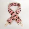 Nueva correa de hombro ancha de jacquard étnico de color grueso, bandolera para mujer, accesorios para bolso, correa larga de repuesto