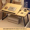 Mesa pequeña plegable para cama, escritorio de estudio, soporte ajustable para mesa de laptop, adecuado para leer en el dormitorio de una persona perezosa o en un ventanal