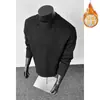 Nueva sudadera estilo americano de cuello pequeño, camiseta de manga larga para hombre, otoño, corte ajustado, deconstruida, resistente, patchwork, casual, capa base