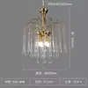 Lámpara de araña de cristal de gota de agua retro francesa italiana clásica para sala de estar, dormitorio, pasillo, entrada, lámpara de araña esmaltada