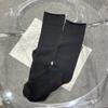 Calcetines Slouch de Color Sólido Ultrafinos de Verano para Mujer Bufanda Grande Sd2189 Alta Elasticidad Sin Costuras Adelgazantes para Pantorrilla Simples