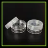 Botella plana de crema de 10g botella plana subenvasado de crema botella vacía botella de burbujas pequeñas para mascarilla facial botella de crema transparente de 10g