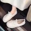 Zapatos de Moda para Mujer Otoño Invierno Nuevos Simples Suela Suave Con Forro de Terciopelo Cálidos para Mujer 2026 Antideslizantes Sin Cordones Fondo Plano Zapatos para Madre