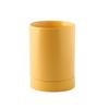 Soporte para Palillos de Cerámica, Jaula para Palillos de Color Nórdico Esmaltado, Color Bajo Esmalte con Bandeja de Drenaje, Estante para Palillos, Cesta para Palillos, Contenedor de Almacenamiento de Cocina