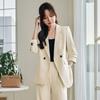 Advanced Sense Traje Profesional para Mujer Primavera 2024 Nuevo Diseño Sense Cordones Vestido Casual Pequeño Traje