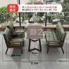 Bar Retro, Tienda de Té de Leche, Combinación de Mesa y Silla de Cafetería, Sofá de Madera Maciza, Cabina de Casa de Té, Taberna de Negociación Ocio