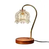 Lâmpada de derreter cera aromaterápica sem chama minimalista transfronteiriça, lâmpada de derreter vela vintage, luz ambiente com dimerização e temporizador, adequada como presente de aniversário ou casamento