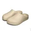 Fábrica Jinjiang 2025 Novos Sapatos Masculinos Cor Sólida Meia-Bota Sola Grossa Antiderrapante Resistente ao Desgaste Moda Simples para Exterior Praia Fechados