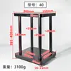 Suporte de Caixa de Som Base de Mesa para Caixa de Som Tripé Pés com Espinho Almofada Amortecedora de Choque Suporte de Chão Suporte de Caixa de Som