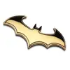 Pegatina de Coche de Metal con Murciélago Transfronteriza Textil Grueso Metal Personalizada Marca de Coche Murciélago Rasguño Pegatina de Coche de Halloween