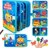 Tablero de Actividades de Fieltro Temático del Océano Transfronterizo, Tablero de Educación Temprana, Materiales Didácticos para Niños Pequeños, Juguetes para Niños, Tablero Educativo, Libro de Actividades, Libro Busy